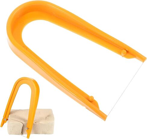 Clay Wire Cutter, 5.12 X 3.35 Inch Plastic Hand Pottery Tools and Supplies for Cutting Mud Handcraft in Saudi Arabia