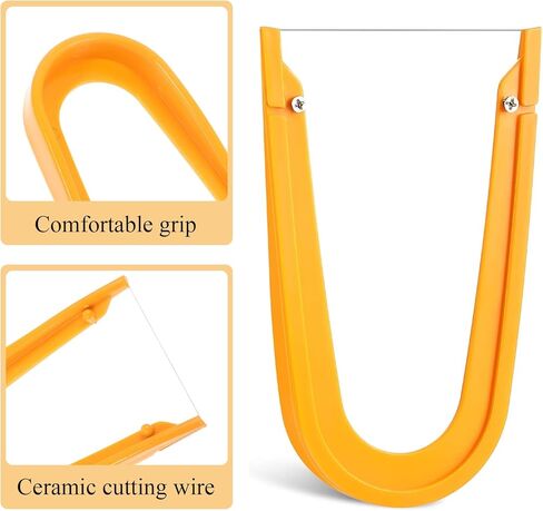 Clay Wire Cutter, 5.12 X 3.35 Inch Plastic Hand Pottery Tools and Supplies for Cutting Mud Handcraft in Saudi Arabia