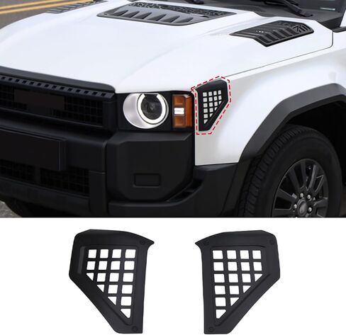 Side Hood Deflector Guard Front Bug Shield for 2024 2025 Toyota Prado Land Cruiser 250 LC250 & 1958 in Saudi Arabia
