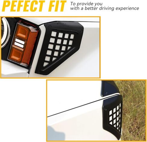 Side Hood Deflector Guard Front Bug Shield for 2024 2025 Toyota Prado Land Cruiser 250 LC250 & 1958 in Saudi Arabia