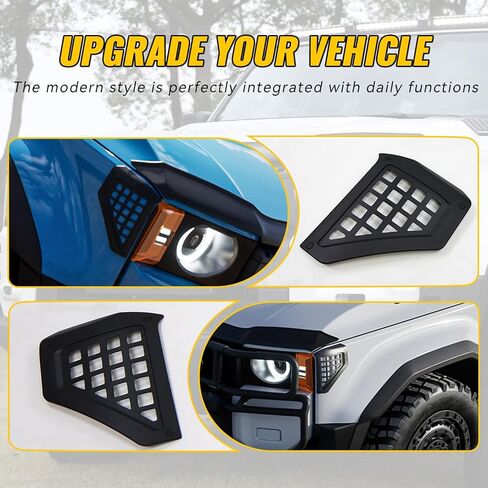 Side Hood Deflector Guard Front Bug Shield for 2024 2025 Toyota Prado Land Cruiser 250 LC250 & 1958 in Saudi Arabia