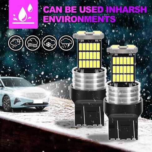 7443 7440 Signal Lamps Fit for Chevrolet Silverado 1500 2019 2020 2021 Brake Signal Bulb 6000K Cool White, Super Bright OEM Bulb, 360° Illumination 2pcs in Saudi Arabia