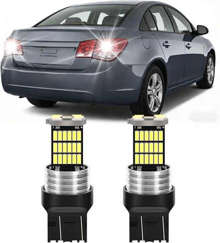 7443 7440 Signal Light Fit for Chevrolet Silverado 1500 2016 2017 2018 Brake Signal Bulb 2500LM 6000K Cool White, Super Bright OEM Bulb, 360° Illumination in Saudi Arabia