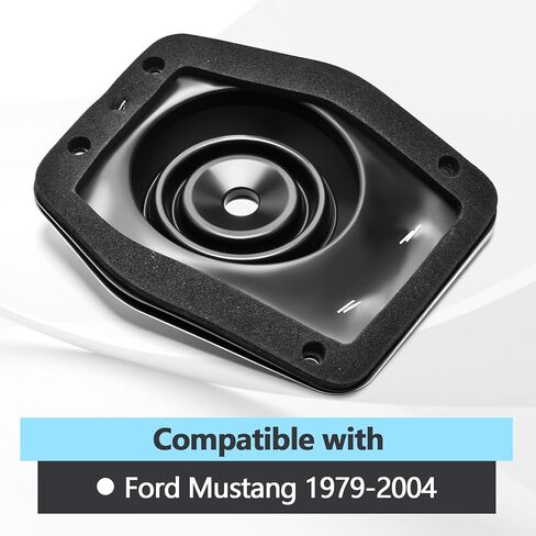 Front Shift Shifter Rubber Boot w/Metal Support Bracket Compatible with Mustang 1979-2004 Replaces 3R3Z-7277-R 3R3Z7277R in Kuwait