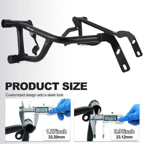 Xitomer حيلة قفص قفص متوافق مع YZF-R3 2019-2024 YZF R3 محرك الحرس تحطم بار سباق السكك الحديدية حيلة قفص الطريق السريع بار in Kuwait