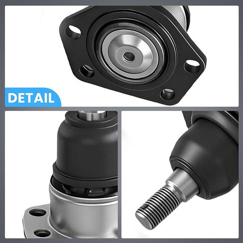 4pc Front Upper & Lower Ball Joint Kit Compatible with Chevy S10 Blazer, GMC Sonoma Jimmy 1984-2005 - Suspension Kit, 4WD Models ONLY in Kuwait