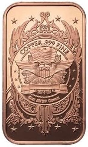 1 oz copper bar MORGAN liberty Head/wings coin in Kuwait