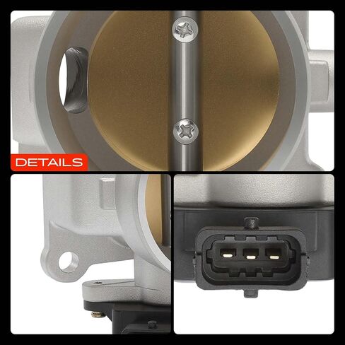 A-Premium Electronic Throttle Body Compatible with Hyundai Elantra 2003-2005, Tucson 2005-2009, Tiburon 2003-2008 & Kia Spectra 2004-2009, Sportage 2005-2010, Spectra5 2005-2009, 2.0L in Kuwait