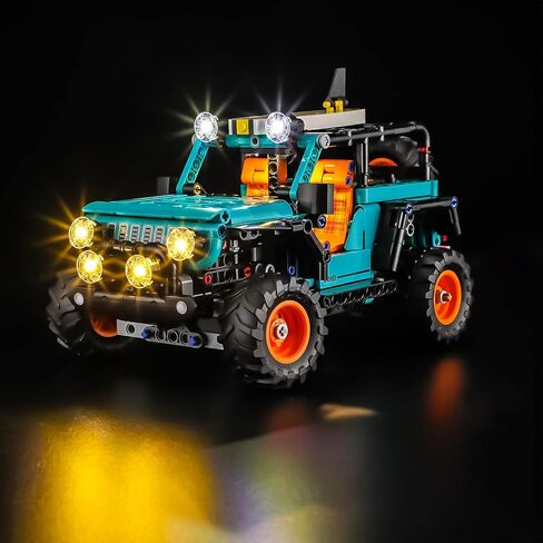 LIGHTAILING Led Light for Lego-42227 Technic Jeep Wrangler Rubicon SUV - Easy Install, Hidden Wiring, Home Decor & Gift-Ready (Model Not Included) in Kuwait