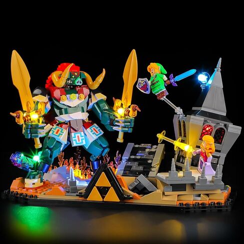 LIGHTAILING Led Light for Lego-77093 The Legend of Zelda Ocarina of Time – The Final Battle - Easy Install, Hidden Wiring, Home Decor & Gift-Ready (Model Not Included) in Kuwait
