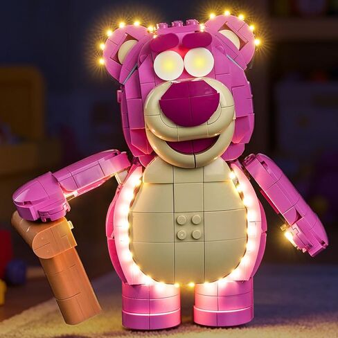 LED Lighting Compatible with LEGO Lotso 43306 - JUST Lights,Light Kit Compatible with LEGO Disney and Pixar 43306,NOT Included The Model in Kuwait