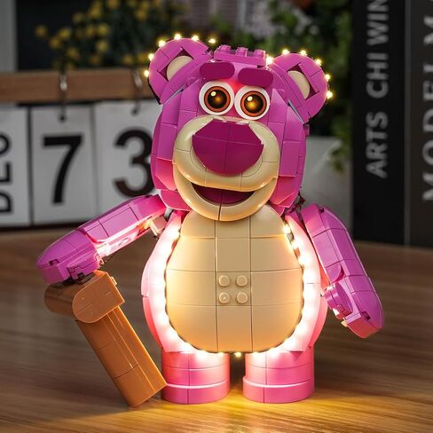 LED Lighting Compatible with LEGO Lotso 43306 - JUST Lights,Light Kit Compatible with LEGO Disney and Pixar 43306,NOT Included The Model in Kuwait