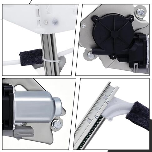 Window Regulator Front Left Driver Side fits for 2002-2006 Jeep Liberty KJ,W/Motor [2 Pins] - Replaces 741-526 in Kuwait