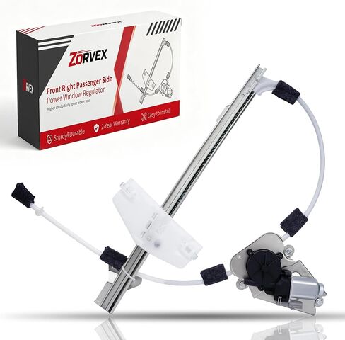 Window Regulator Front Left Driver Side fits for 2002-2006 Jeep Liberty KJ,W/Motor [2 Pins] - Replaces 741-526 in Kuwait