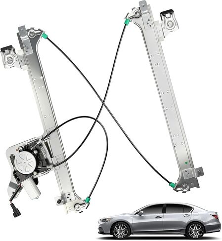 Rear Right Window Regulator with Motor Assembly 2 Pins for 2000-2007 Chevy Silverado/Tahoe/Suburban/Avalanche 1500 2500 3500, for Cadillac Escalade, for GMC Yukon XL/Sierra, Replaces 741-579 in Saudi Arabia