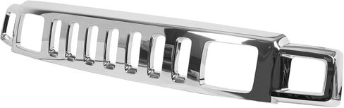 Suitable for Chrome Front Grill Assembly for 2006-2010 Hummer H3 - Includes Upper Face Bar Grille Shell & Insert - OEM Replacement Part (15834196 HU1200100) in Kuwait