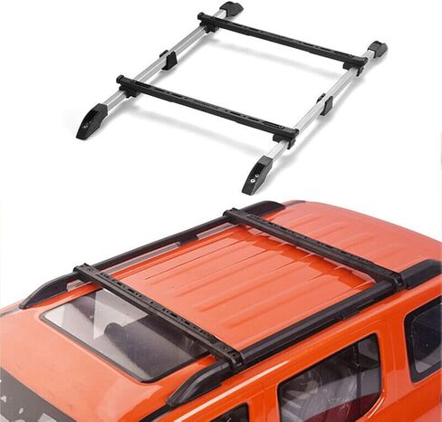 1/10 RC Car Truck Aluminum Alloy+Nylon RC Car Adjustable Roof Luggage Rack Kit in Kuwait