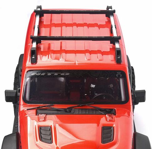 1/10 RC Car Truck Aluminum Alloy+Nylon RC Car Adjustable Roof Luggage Rack Kit in Kuwait
