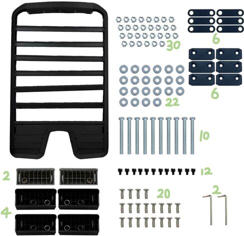 Expedition Roof Rail Rack Roof Platform Fits for Land Rover Defender 110 & 130 2020-2026 Roof Tent Platform in Saudi Arabia