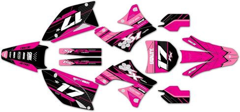 Graphics Kit for Kawasaki KX 450F (2009-2011) Axis Series Green-shift 16 Mil - Dirt bike Custom Racing Graphics Decals Stickers Kit, no-plastics in Kuwait