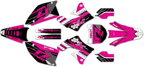 Graphics Kit for Kawasaki KX 450F (2009-2011) Axis Series Green-shift 16 Mil - Dirt bike Custom Racing Graphics Decals Stickers Kit, no-plastics in Kuwait