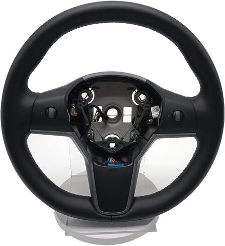 Yoke Steering Wheel for Tesla Model X/S 2014-2020 Nappa Leather Ergonomic Racing Luxury Wheels Accessories Easy Install in Kuwait