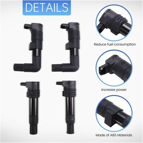 1 Set Ignition Coil,Compatible with BMW Motorcycle R1200GS R1200R R1200S R1200RT R12 R12T 1998-2013 7715853-01 7715855-01 7715856-02 in Kuwait