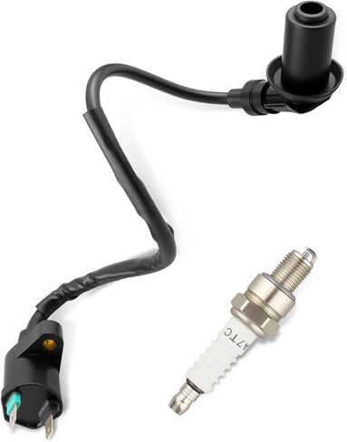 21121-Y001 Ignition Coil with Spark Plugs Fit for Kawasaki KFX50 KSF50 KFX90 KSF90 Fit for Can-Am Mini DS70 DS90 DS90 X Replace V30510CJF010 V30510CJF040LL in Saudi Arabia