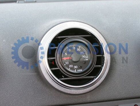 Custom Integrated Vent Pod for 40mm Gauges - Compatible with 2003-2012 Audi A3 (8P) - Designed for Center Console Vent in Kuwait