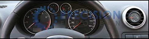 Custom Integrated Vent Pod for 40mm Gauges - Compatible with 2003-2012 Audi A3 (8P) - Designed for Center Console Vent in Kuwait