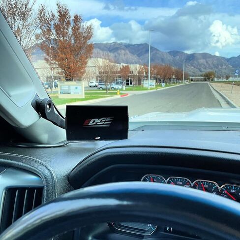 Edge EVO Evolution CTS3 Touch Screen Gauge Monitor 85450-250 & A-Pillar Mount 28600 Compatible with 2015-2019 Silverado/Sierra 2500HD/3500HD Gas 5.3 6.0 LS in Saudi Arabia
