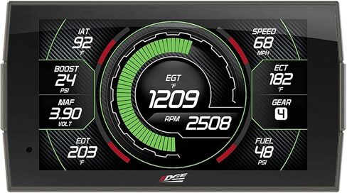 Edge EVO Evolution CTS3 Touch Screen Gauge Monitor 85450-250 & A-Pillar Mount 28600 Compatible with 2015-2019 Silverado/Sierra 2500HD/3500HD Gas 5.3 6.0 LS in Saudi Arabia