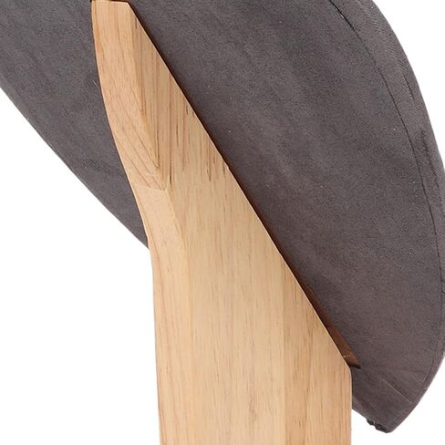 Necklace Earring Jewelry Set Display Stand, Multipurpose Elegant Necklace Holder Stand with Wood Base for Home Jewelry Store Trade Show (Gray) in Kuwait