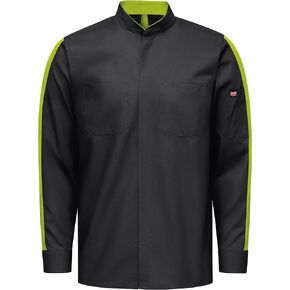 Red Kap Men's Long Sleeve Two-Tone Pro+ Work Shirt with Oilblok and Mimix