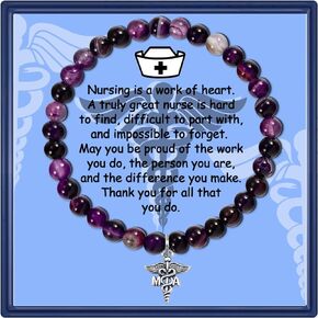 PARTNER Nurse Bracelet Nurse Gifts for Women RN Nurse Gift Nurse Inspirational Jewelry for Nursing Student Gift