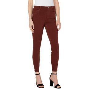 Women's Misses Gia Glider Pull-on Ankle Skinny in Brunette