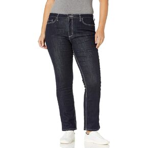 راكبي الدراجات البخارية بواسطة Lee جينز مستقيم الساق أزرق نيلي نسائي ببطانة من الصوف ملائم لشكل الجسم in Kuwait