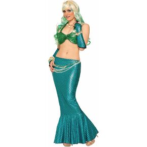 Forum Novelties Mermaid Fin Tail Skirt for Women, Pink, Adult Size
