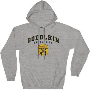 Ripple Junction Gen V Men’s Pullover Hooded Sweatshirt Godolkin University Hero Training School Logo Officially Licensed