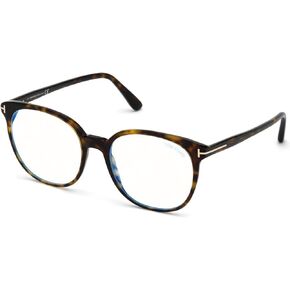 Eyeglasses Tom Ford FT 5671 -F-B Asian fit 052 Classic Dark Havana/Blue Block L