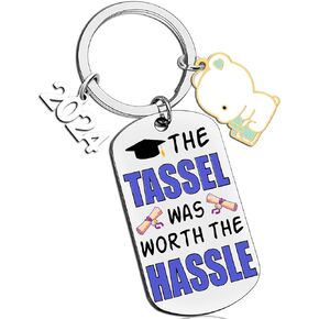 Graduation Gifts For Him 2024 Graduation Gifts From College 2024 Senior Gift For Her Men Student Graduate Grad Idea Senior Masters Degree Cool Graduation Gifts Keyring Necklace