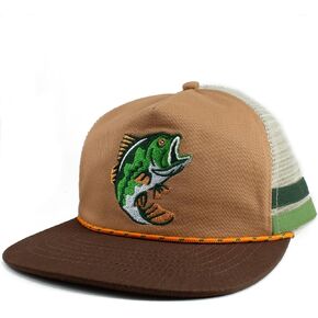 fish on hat Unisex Snapback Trucker Hat in Saudi Arabia