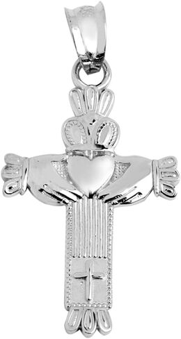قلادة سحر الصليب Claddagh الفضة in Saudi Arabia