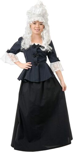 Rubie's Child's Charades Colonial Girl Costume Dress, X-Large, Pink in Saudi Arabia