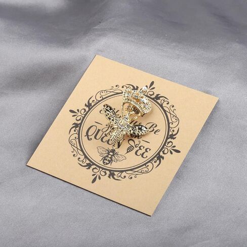 Queen Gift Bee Pin Brooch Bumble Bee Lapel Pins Badges Always Be Your Own Queeen Bee Themed Jewelry For Bee Lover Beekeeper in Saudi Arabia