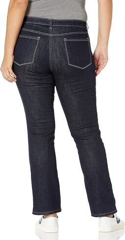 راكبي الدراجات البخارية بواسطة Lee جينز مستقيم الساق أزرق نيلي نسائي ببطانة من الصوف ملائم لشكل الجسم in Kuwait