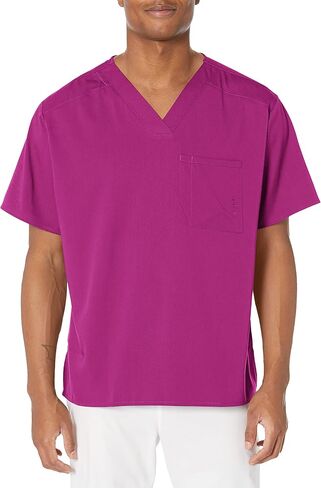 WonderWink Men's V-Neck Scrub Top in Saudi Arabia