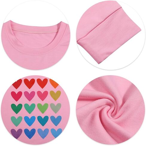 KIMSOONG عيد الحب بلوزات للنساء الحب البلوز مضحك عيد الحب قمصان الحب القلب البلوز كلمات المحملة القمم in Kuwait