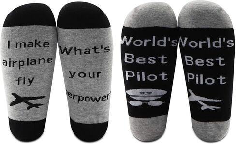G2TUP Airman Gifts جوارب الطاقم تحت عنوان الطيران، أجعل الطائرة تطير، ما هي جوارب القوة العظمى الخاصة بك للرجال in Saudi Arabia
