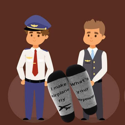 G2TUP Airman Gifts جوارب الطاقم تحت عنوان الطيران، أجعل الطائرة تطير، ما هي جوارب القوة العظمى الخاصة بك للرجال in Saudi Arabia